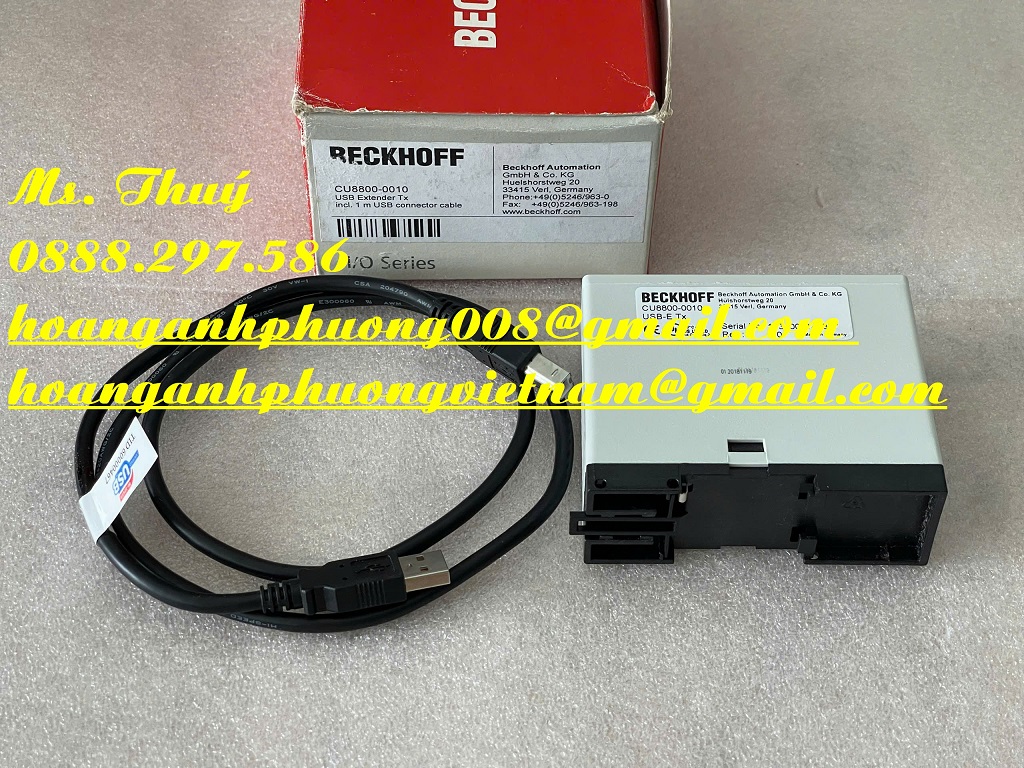 Bộ mở rộng Beckhoff CU8800-0010 - Liên hệ báo giá ưu đãi